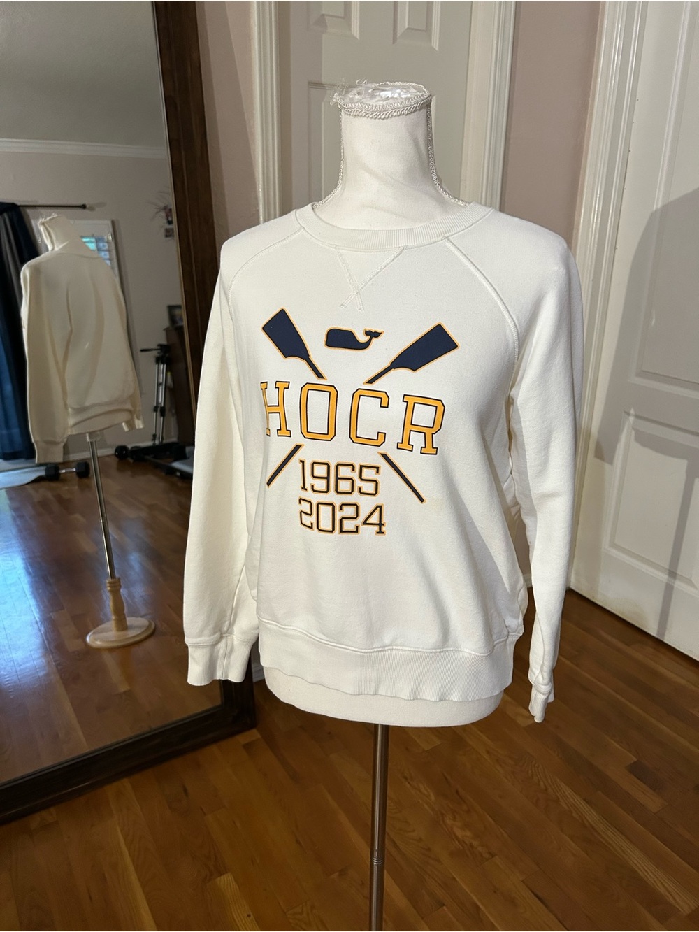 Vineyard Vines Head of the Charles Rowing Crewneck Sweater Women’s XS